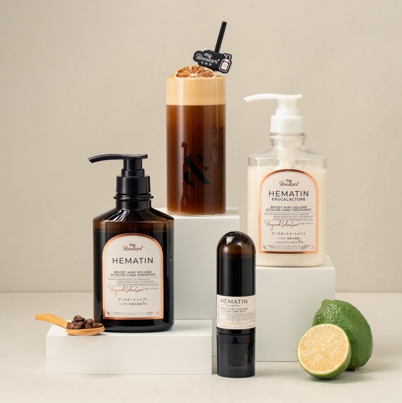 日本趨勢髮品myBoostars布絲妲登台！攜手FOMO coffee打造限定飲品 開芯注入高濃度精華