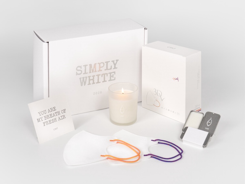 2026年度色「雪舞白」掀美學浪潮！中衛 Simply White 以「賽博霓虹」編織 AI 時代