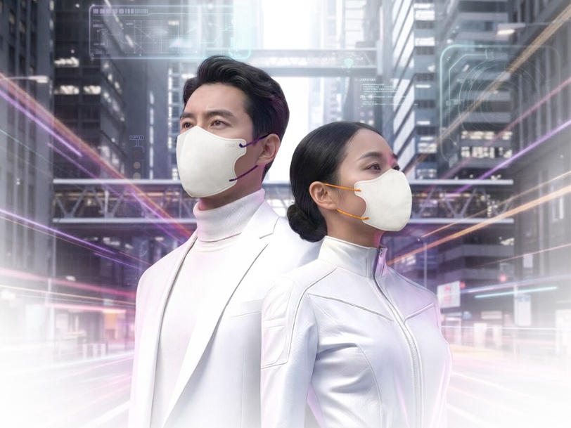 2026年度色「雪舞白」掀美學浪潮！中衛 Simply White 以「賽博霓虹」編織 AI 時代