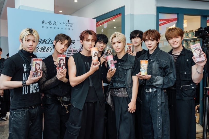 ARKis玩色旋風來襲！施華蔻聯名先喝道「愛蜜荔」系列限定特調，男團驚喜互動嗨翻現場