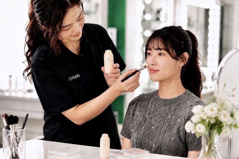 肌膚缺水、底妝不服貼？IPSA最強養膚粉底液「玻光小奶瓶」30秒打造玻璃水光肌越擦越亮