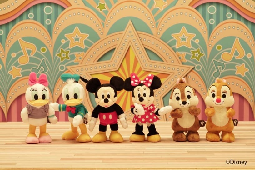 日本新推出「可自由調整」的迪士尼玩偶，10款人氣明星都在這!定價1680日圓(未含稅)