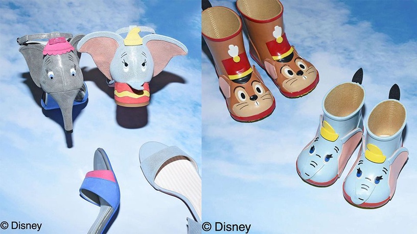 最近這陣子剛上映的《小飛象》真的是太狂啦～現在又要跟日本品牌「DIANA（ダイアナ）」再推出涼鞋跟雨鞋的聯名！
