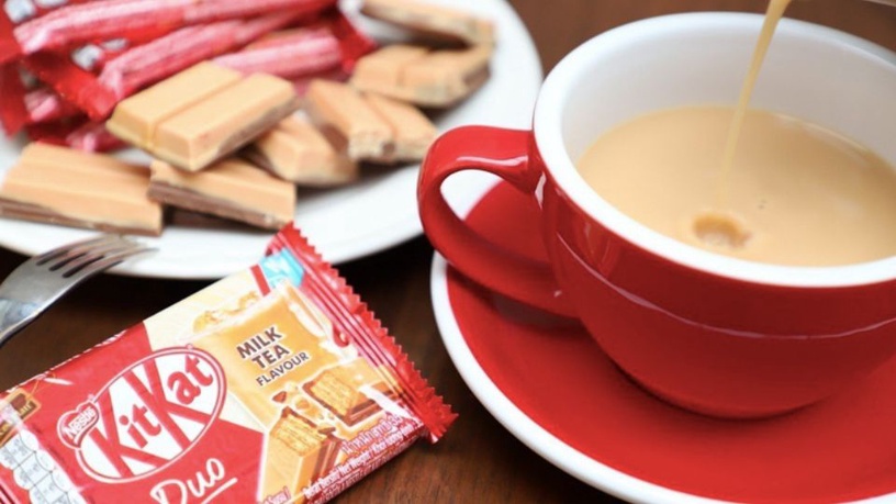 網票選泰國必買「雀巢 KitKat 奶茶風味巧克力」台灣也買得到啦!被譽為最好吃的奶茶零食之一!