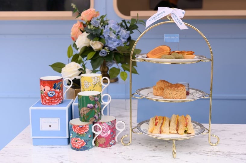 Wedgwood首座快閃「茶屋花園」,雙人英式下午茶居然只要500元,也太佛心!