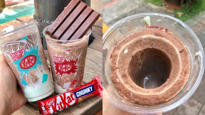 全家推出「KitKat巧克力酷繽沙」超強聯名!網推甜度適中外,還有薄荷酷繽沙口味快嚐鮮!