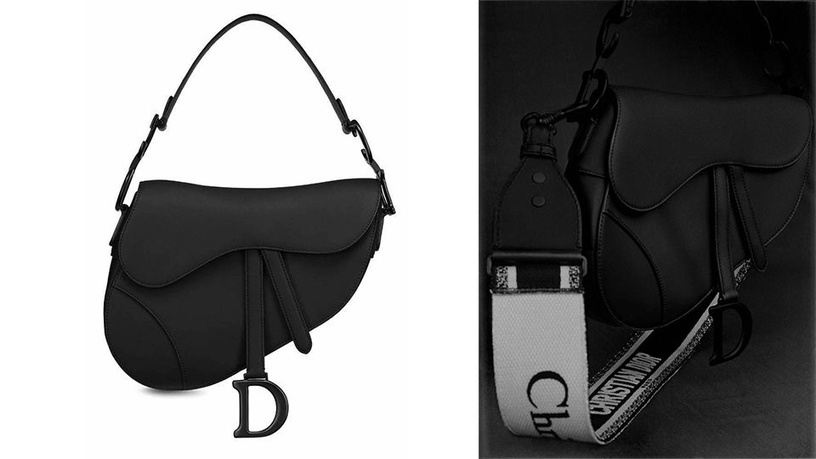 Dior「極致霧黑系列」16款單品價格公開,Lady Dior、馬鞍包、DIORAMA等經典包款,通通化身暗黑系!