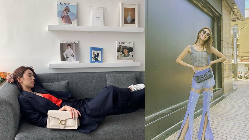 隋棠、陳庭妮搶先背Coach全新Tabby包,莫蘭迪色逆天美包,高CP值包色預備!