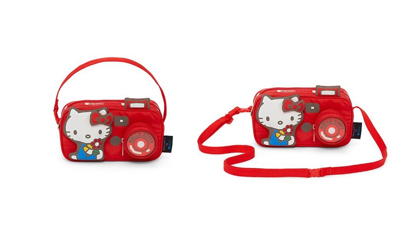 一起慶祝45週年!「HELLO KITTY」x「LeSportsac」限定聯名系列登場~這款超萌Kitty相機包必收!