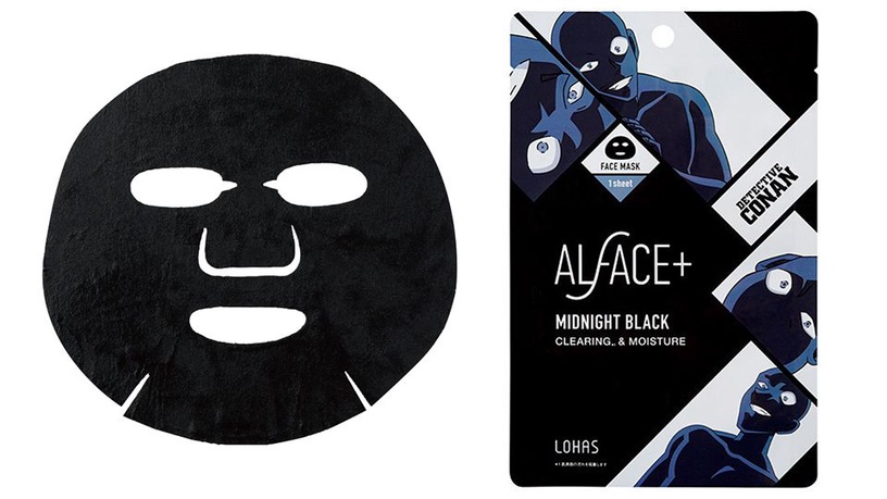 ALFACE 名偵探柯南零毛孔緊緻黑面膜-犯人(單片入),售價$119,7/25-8/28特價$109