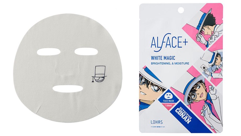 ALFACE 名偵探柯南無瑕亮白面膜-怪盜基德(單片入),售價$119,7/25-8/28特價$109