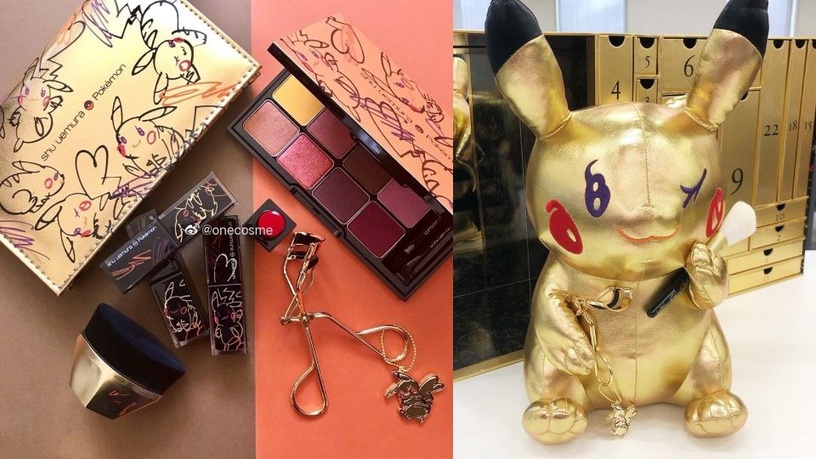 植村秀 X Pokémon 驚喜盒重磅登場! 限量彩妝箱、托特包、手拿化妝包、鑰匙圈..只送不賣,聖誕驚喜帶回家