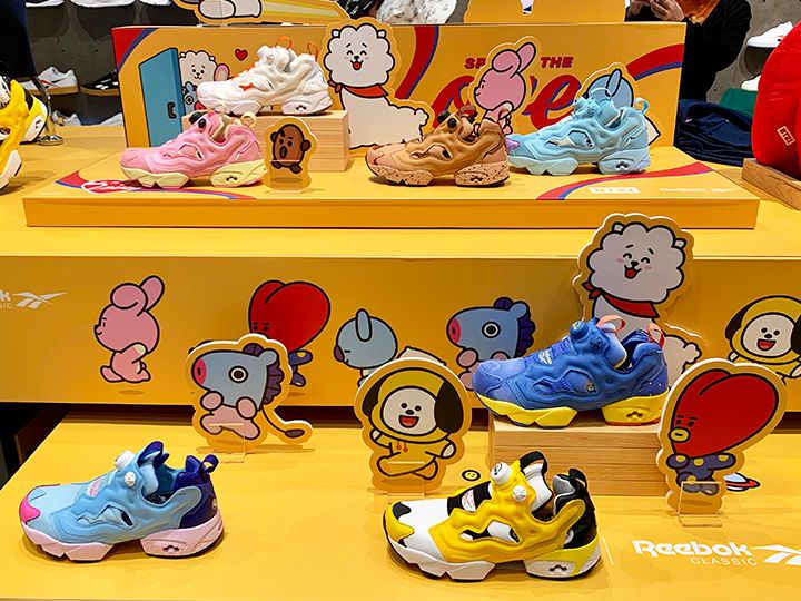 Reebok X「BT21、Kitty、蛋黃哥」聯名限定鞋！Instapump Fury繽紛配色，俏皮可愛讓人心動！ BEAUTY美人圈