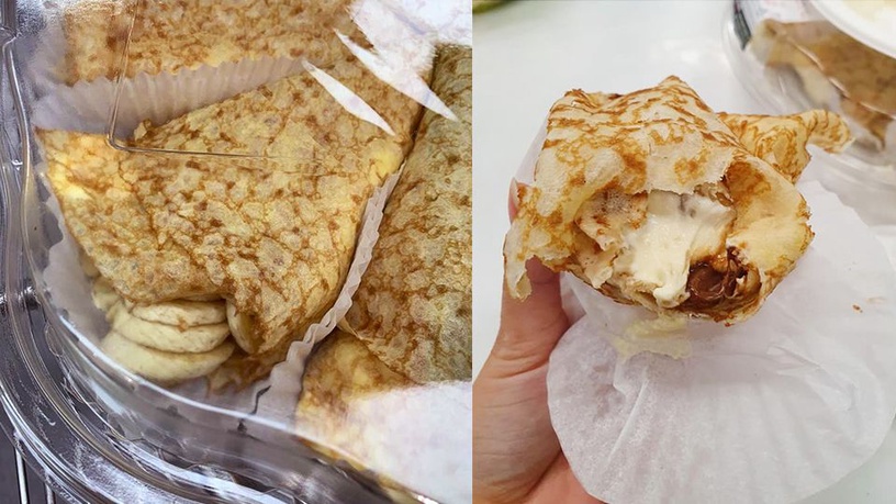 好市多「法式可麗餅」新品超夯!軟皮&榛果巧克力醬的口感,好市多「法式可麗餅」根本超生火~