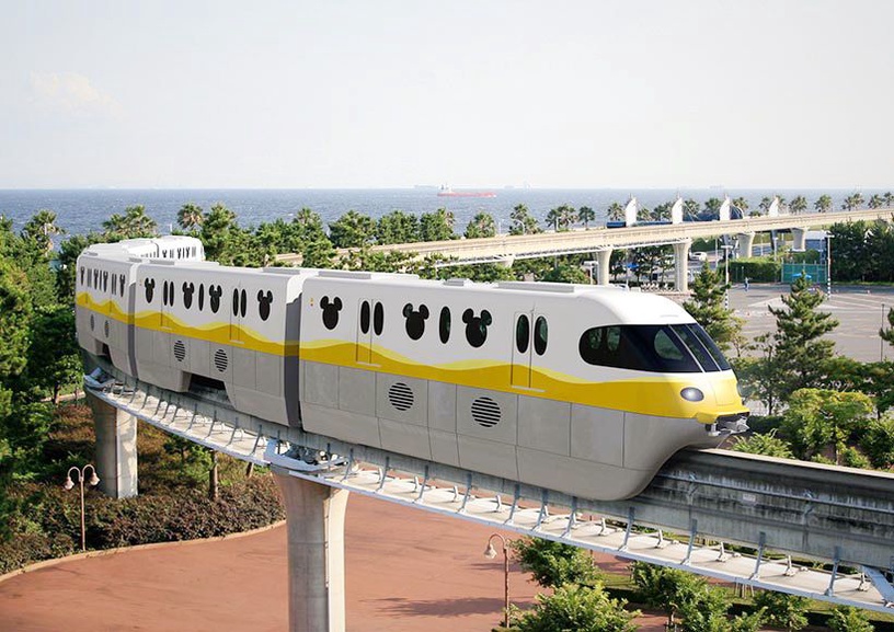 东京迪士尼全新「米奇单轨列车」!