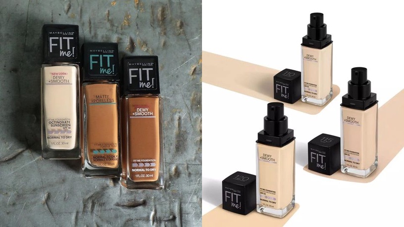 開架粉底液推薦2:MAYBELLINEFIT ME水光奇蹟粉底液 30ml,NT.400