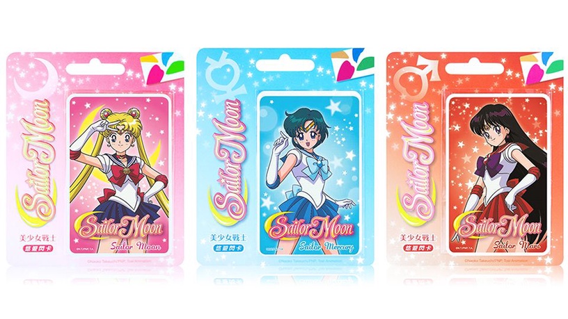 童年的回憶!「美少女戰士經典閃卡悠遊卡」第二彈!經典復古造型,美戰粉絕對要收藏!