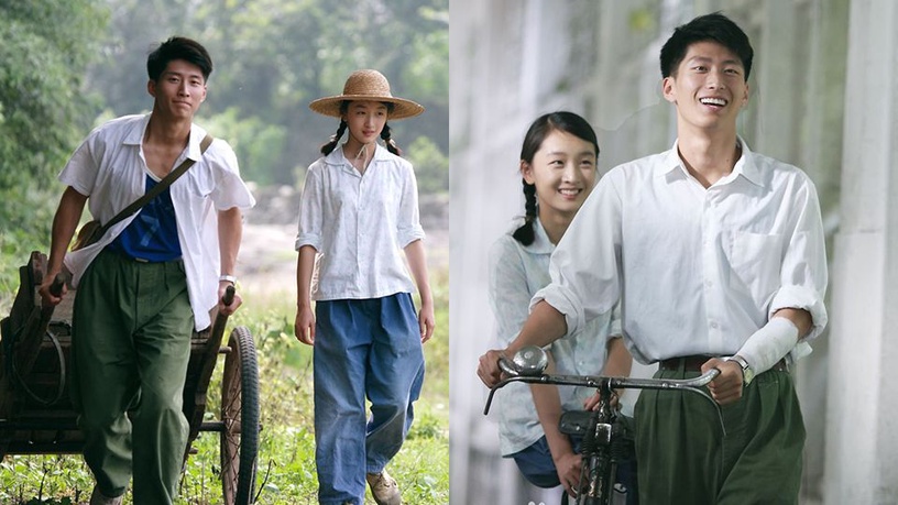 而窦骁的出道作品是张艺谋导演的《山楂树之恋》,和周冬雨展开一段