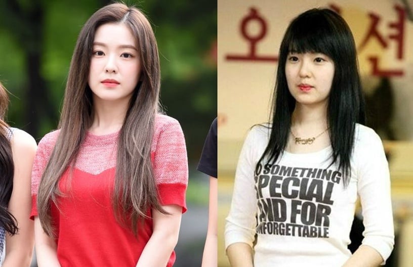 9位偶像近照vs旧照,润娥,iu天生美貌,irene,惠利差好多