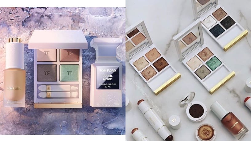 TOM FORD保養油「珍珠光」絕美新色登場!冰晶般的細緻流沙美翻,加碼冬季新品彩妝