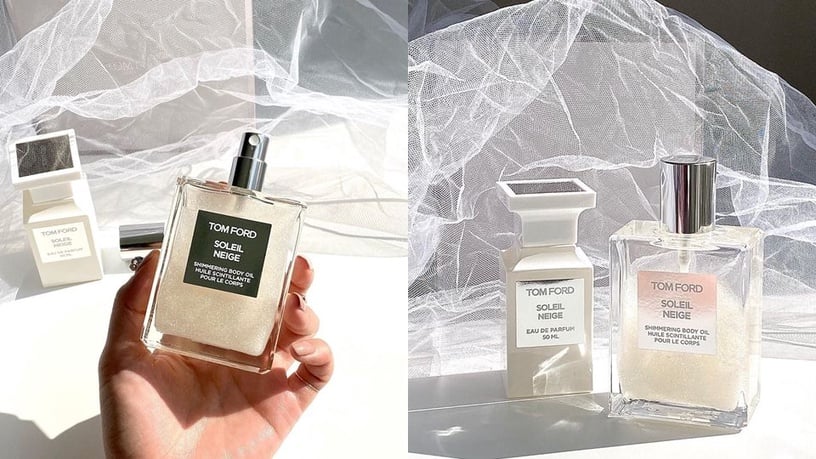TOM FORD保養油「珍珠光」絕美新色登場!冰晶般的細緻流沙美翻,加碼冬季新品彩妝