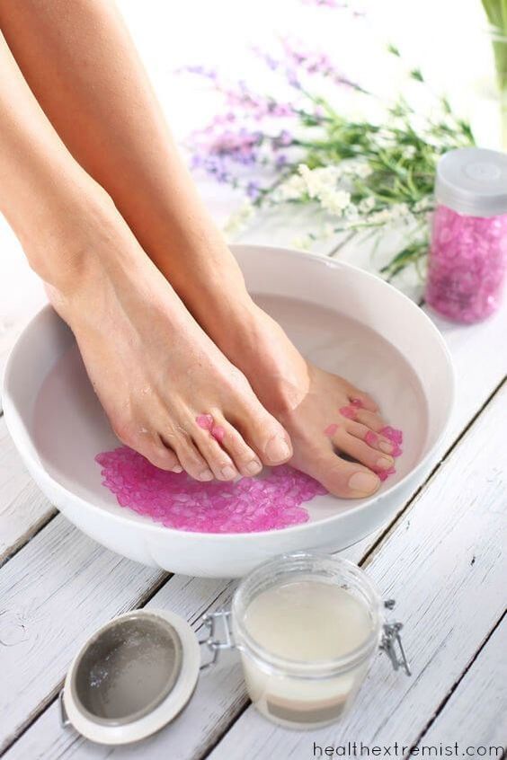STEP1:溫水泡腳