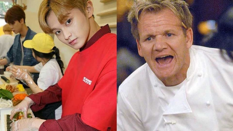 在料理節目中以嚴厲毒舌出名的世界名廚戈登拉姆齊，近日也意外評論了南韓偶像NCT成員Mark煎的蛋。