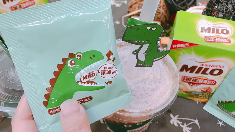 莱尔富x雀巢携手联名!新加坡国民饮料「美禄恐龙冰沙」超消暑