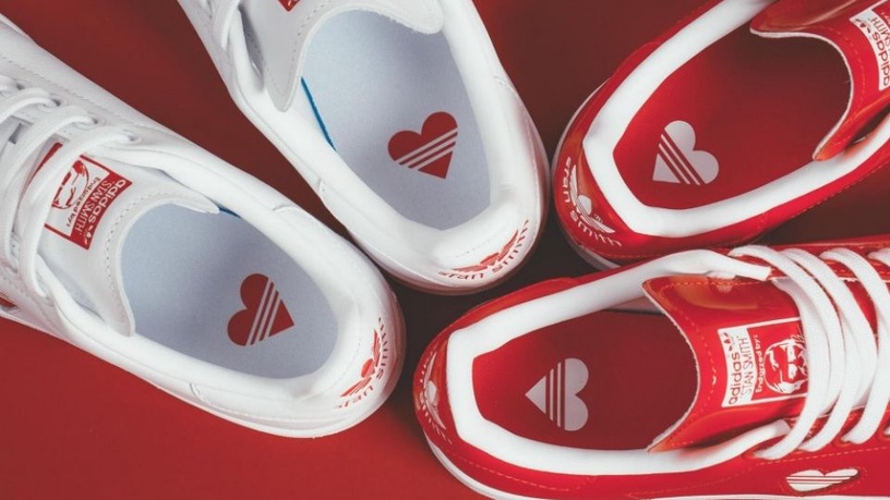 adidas超閃「小愛心鞋」情人節限定開賣!STAN SMITH特殊設計萌度爆棚!