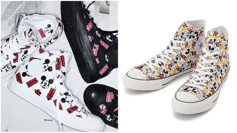 給你滿滿的米奇!Kith x Disney x Converse三方聯名登場,各畫風米奇一次擁有!