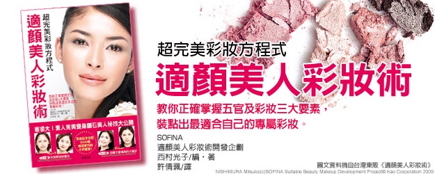 【贈書活動】電腦選的彩妝術!日本瘋適顏美人彩妝術
