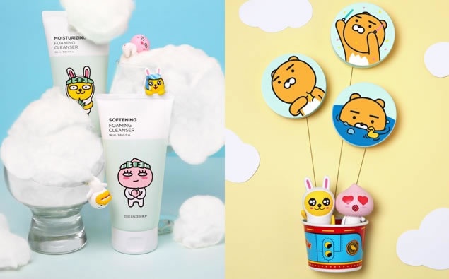 THE FACE SHOPxKAKAO夏季限定聯名,卡通聯名台灣也買的到!