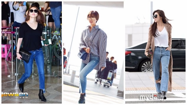 媽媽會生氣的單品，本月韓星機場時尚關鍵字：作怪褲管！