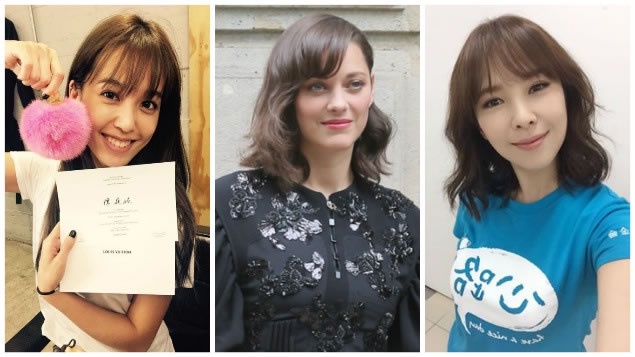 熟女秒變女大生!萌姊女星都愛「shag瀏海」,減齡有如神助!