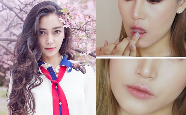 釀出唯美效果的玫瑰花瓣!畫出「霧色花瓣唇」只要在唇上加一項單品...