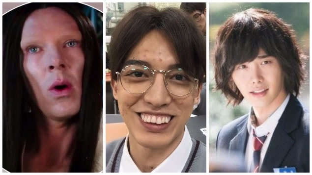 男星的扮醜體驗營,這下知道醜字怎麼寫了嗎?