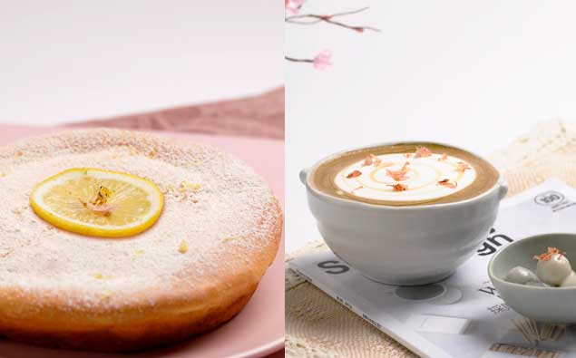 Petit Doux微兜Café全新櫻花餐點也太誘人！尤其是那「黃檸檬瓦帕」讓人要滴口水了啊～