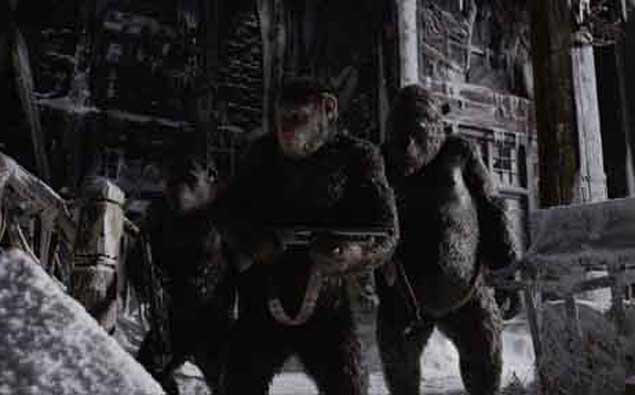 《猩球崛起：終極決戰》最新預告出爐！猩族全力反撲與人類決一死戰！