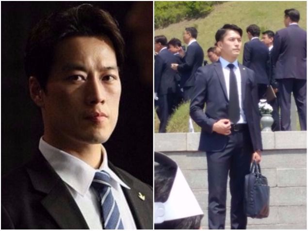 帥到辭職(?)的韓國保鑣崔英載有接班人了!這位也可以去演韓劇了啊~