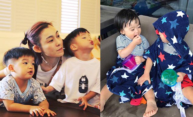 可以也餵我吃一口嗎~這些雙胞胎萌到讓人想抱緊處理!