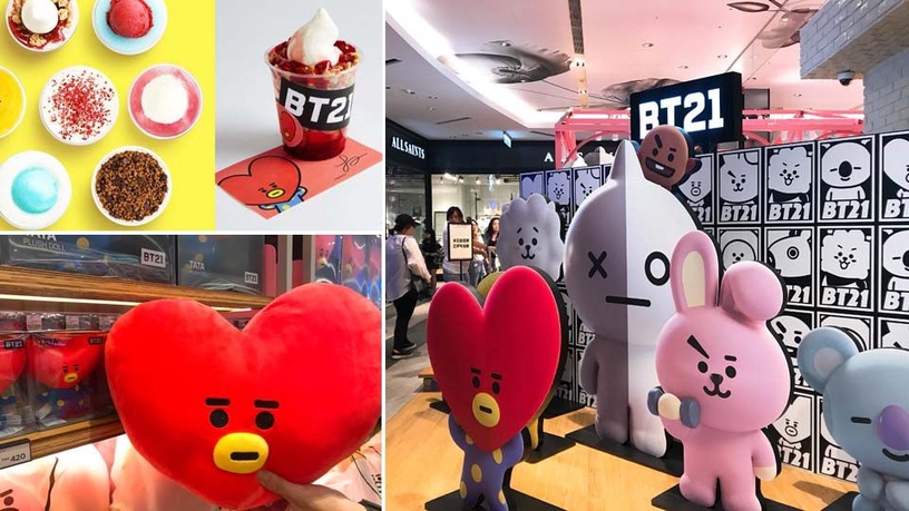 宇宙明星BT21強勢登台!首五日限定福袋,還有BT21 飲品專門店