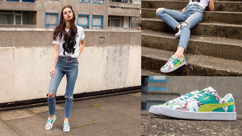 PUMA SELECT 再度攜手英國插畫藝術家推出塗鴉球鞋!打造夏日調皮穿搭