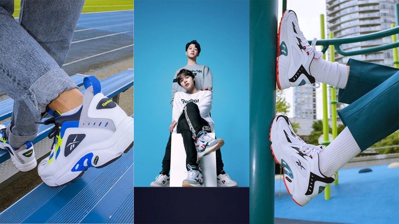 老爹鞋夯起來!超夯男團Wanna One強力引爆Reebok 復古老爹鞋第二彈!