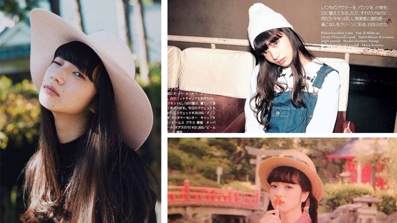 誰說圓臉不能戴帽子?跟著小松菜奈這樣戴絕對不會錯!