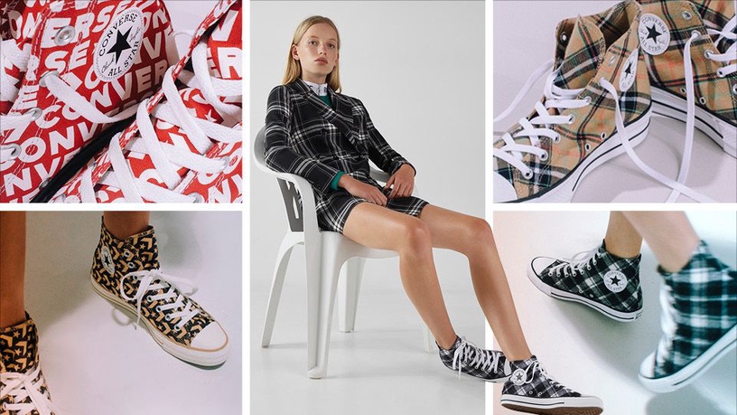 Converse X Bershka限定設計鞋款來了~這個秋冬必備的四款運動風穿搭!