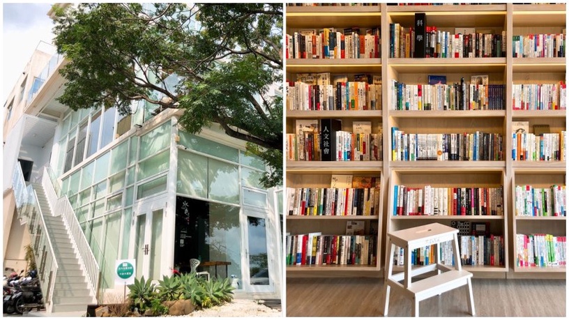 台南烏邦圖書店，在最美麗的書店裡享受書香、咖啡香