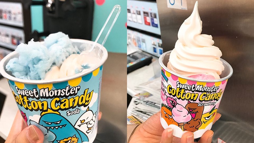 7-11攜手韓國人氣Sweet Monster推出棉花糖霜淇淋!9/26開賣登場