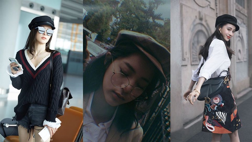 秋冬新寵「報童帽」上線!Angelababy、秦嵐、歐陽娜娜為妳示範3個戴法Tips