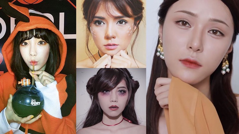 萬聖節仿妝教學!延禧如懿妝、超萌小動物、魅惑吸血鬼、marvel人氣角色...你要的都在這了!