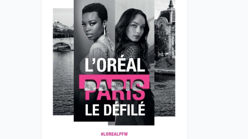 巴黎時裝週《L'Oréal Paris 巴黎萊雅》首創塞納河上的漂浮大秀!超乎你的想像力~